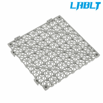 Set of 55 Interlocking Drainage Tiles 12x12 inch for Bathroom Deck Patio