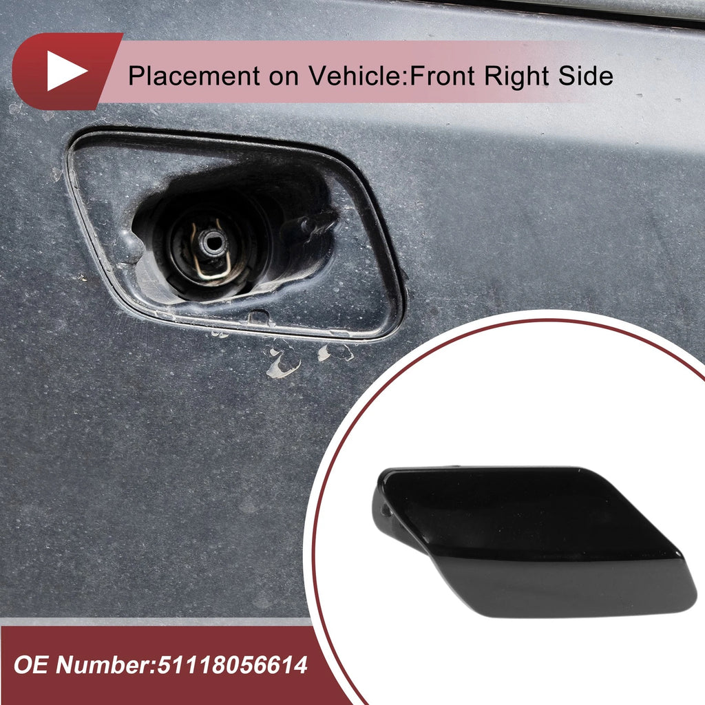 Front Right Bumper Trim Nozzle Cover for BMW 320i (2016–2018)