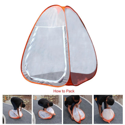 Mesh Net Tent for Buddhist Retreats and Yoga Practice