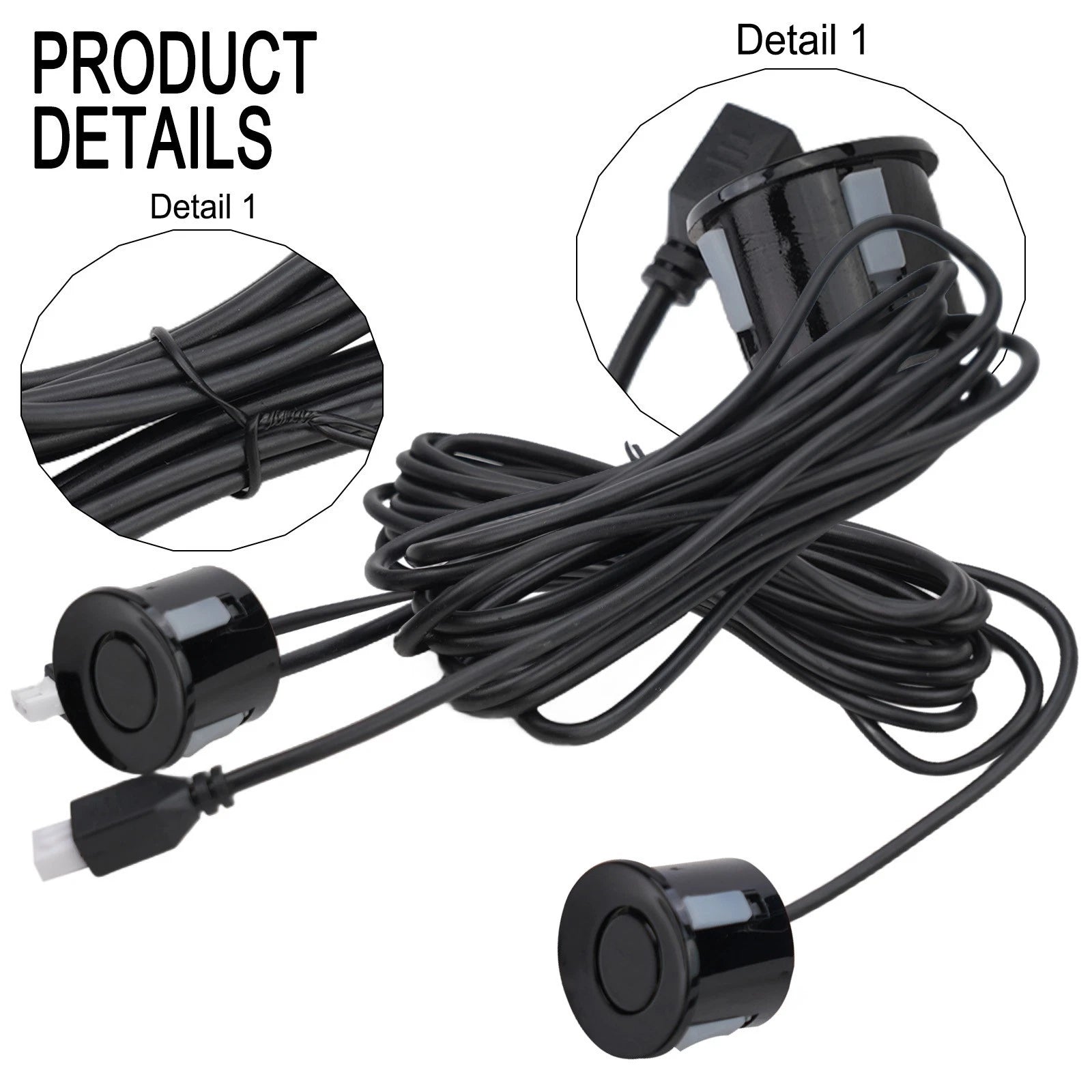 Parking Sensors for Car (Correct Connector, Direct Installation)