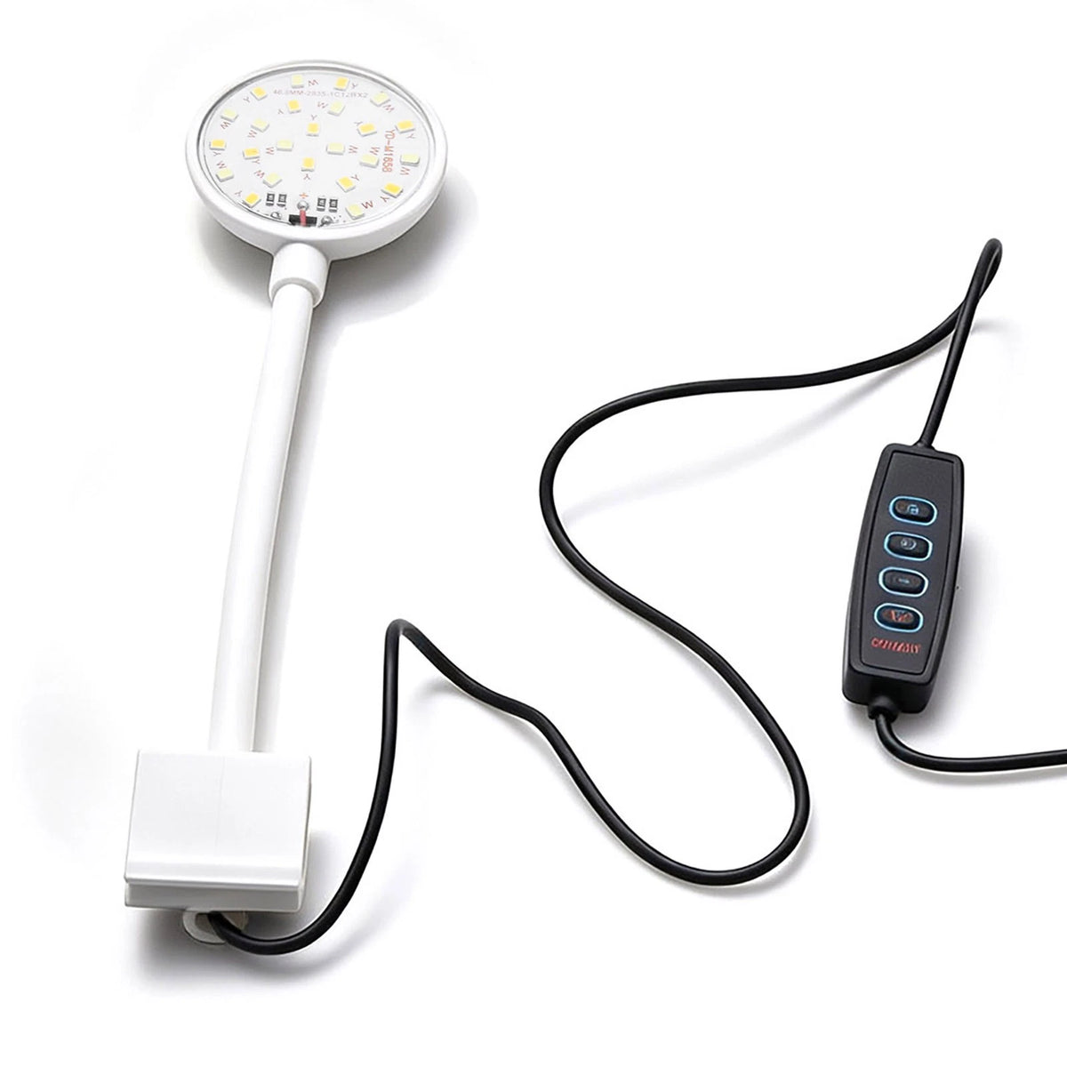 5W Clamp Light for Fish Tank (360° Gooseneck, 3 Modes)