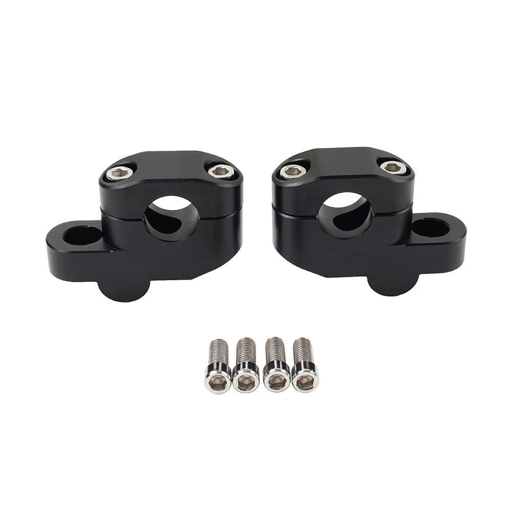 Offset Handlebar Clamp Mount Riser for Honda Suzuki Kawasaki (7/822mm)