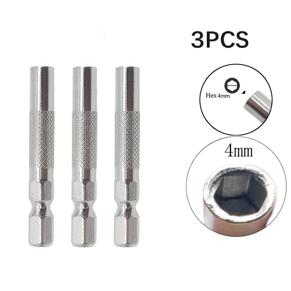 6 35mm Hex Insert Bit Adapter with Magnetic Holder for Universal Use