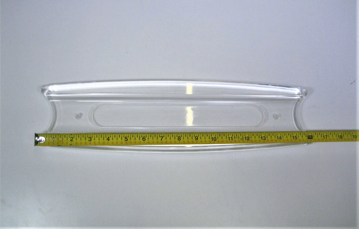 Polycarbonate Clear Step for Oval-Shaped Marine Ladders (16.5" x 4.5")