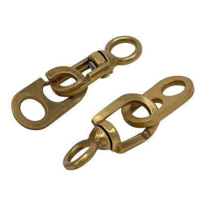 Brass Swivel Snap Hook Flag Pole Attachment for Boat Flag Clip