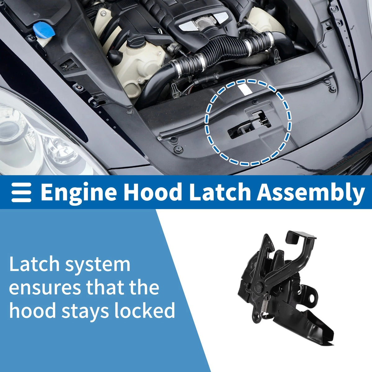 Hood Latch Assembly for Toyota Camry (2007–2011) No. 5351006120