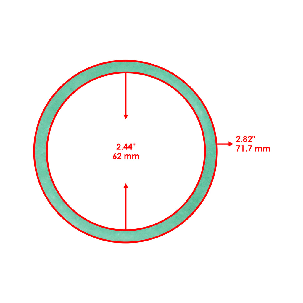 Head Side Gasket Right Left for Honda C70 (1982–1983) CT70 (1982–1994)