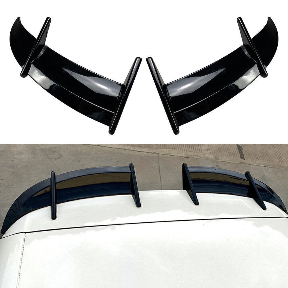 Glossy Black Rear Roof Spoiler for Volkswagen Golf MK6 R (2008–2012)