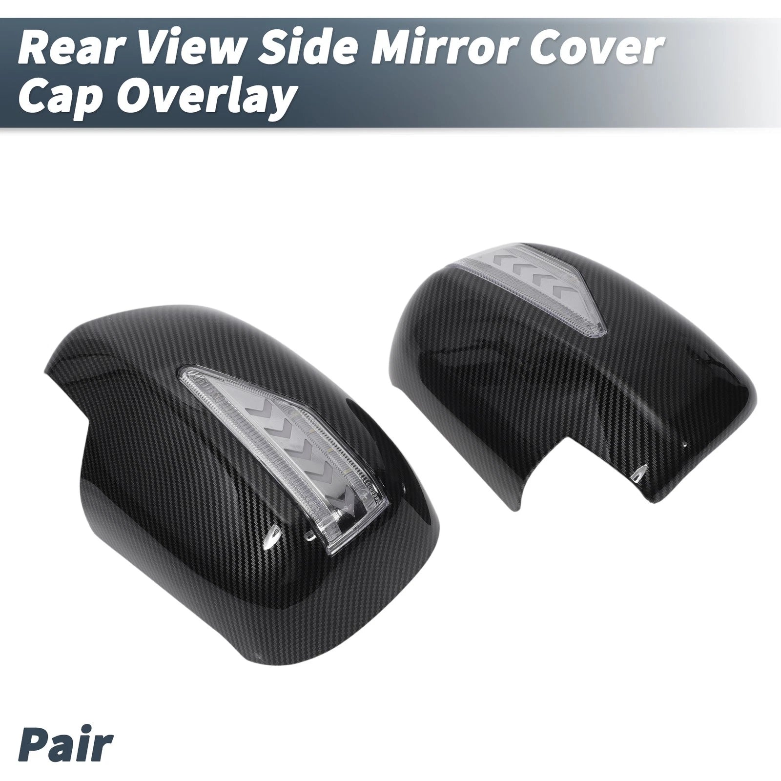 Rearview Mirror Cover Overlay Replacement for Lexus RX330 RX350 (2003–2003)