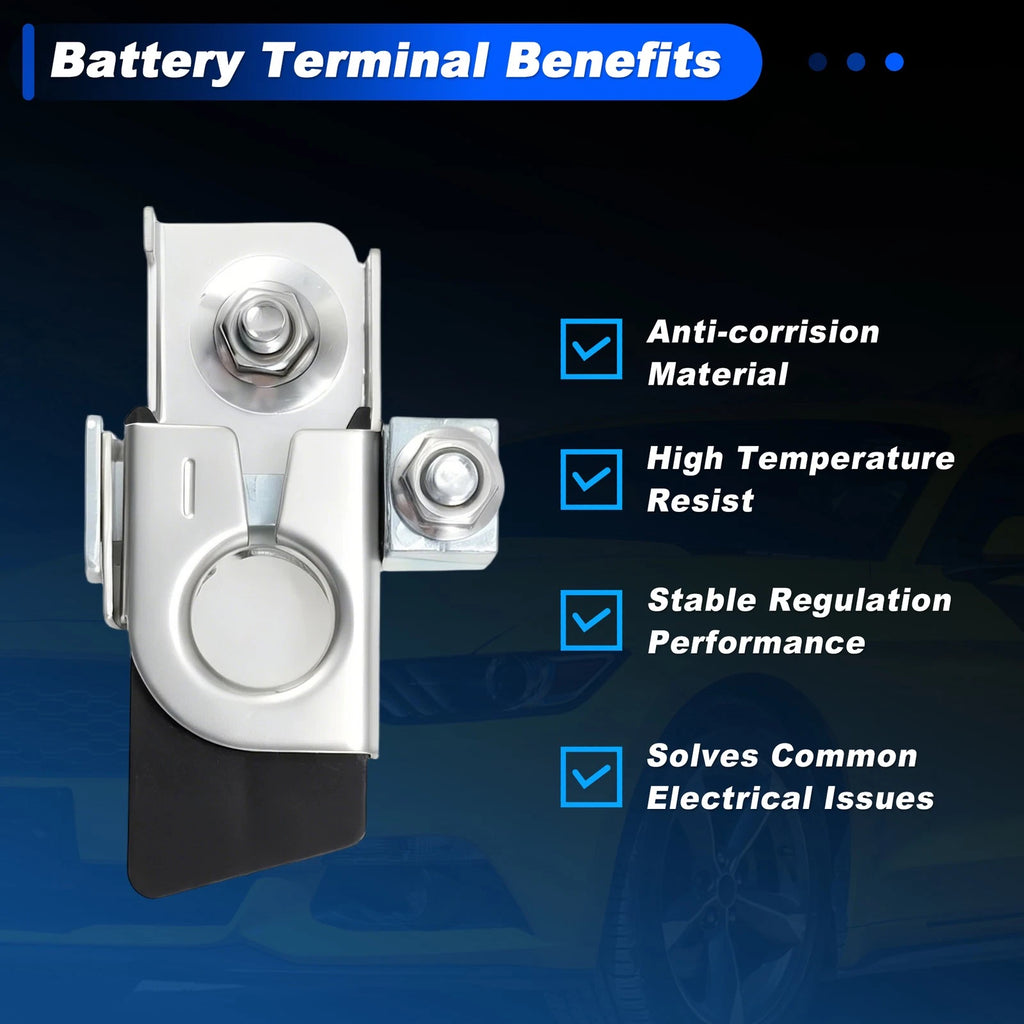 Negative Battery Terminal Connector for Ford Mustang (2015–2023) FU5Z14