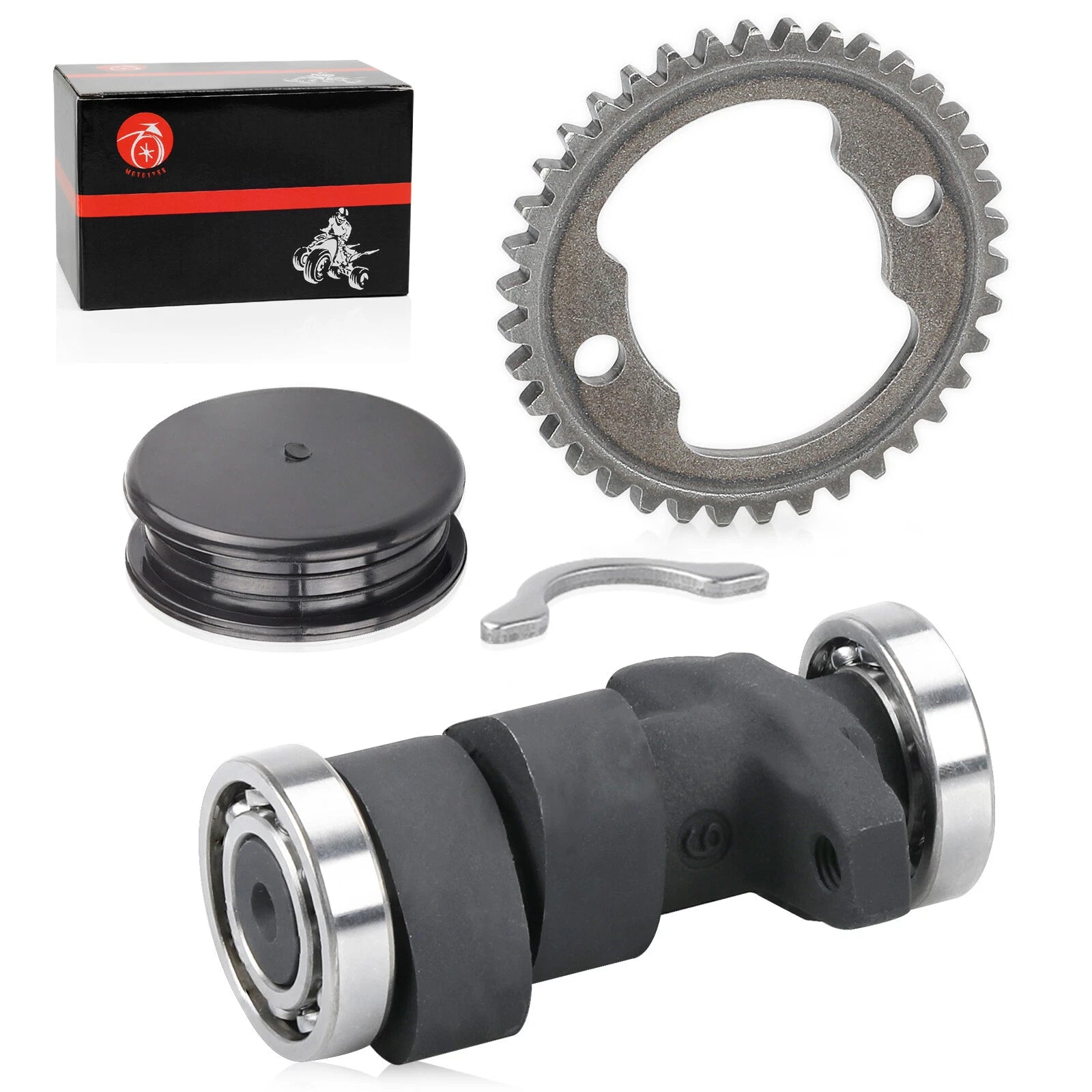 Camshaft & Cam Sprocket Gear Kit for Honda TRX300EX TRX300X TRX250X (1993–2008)