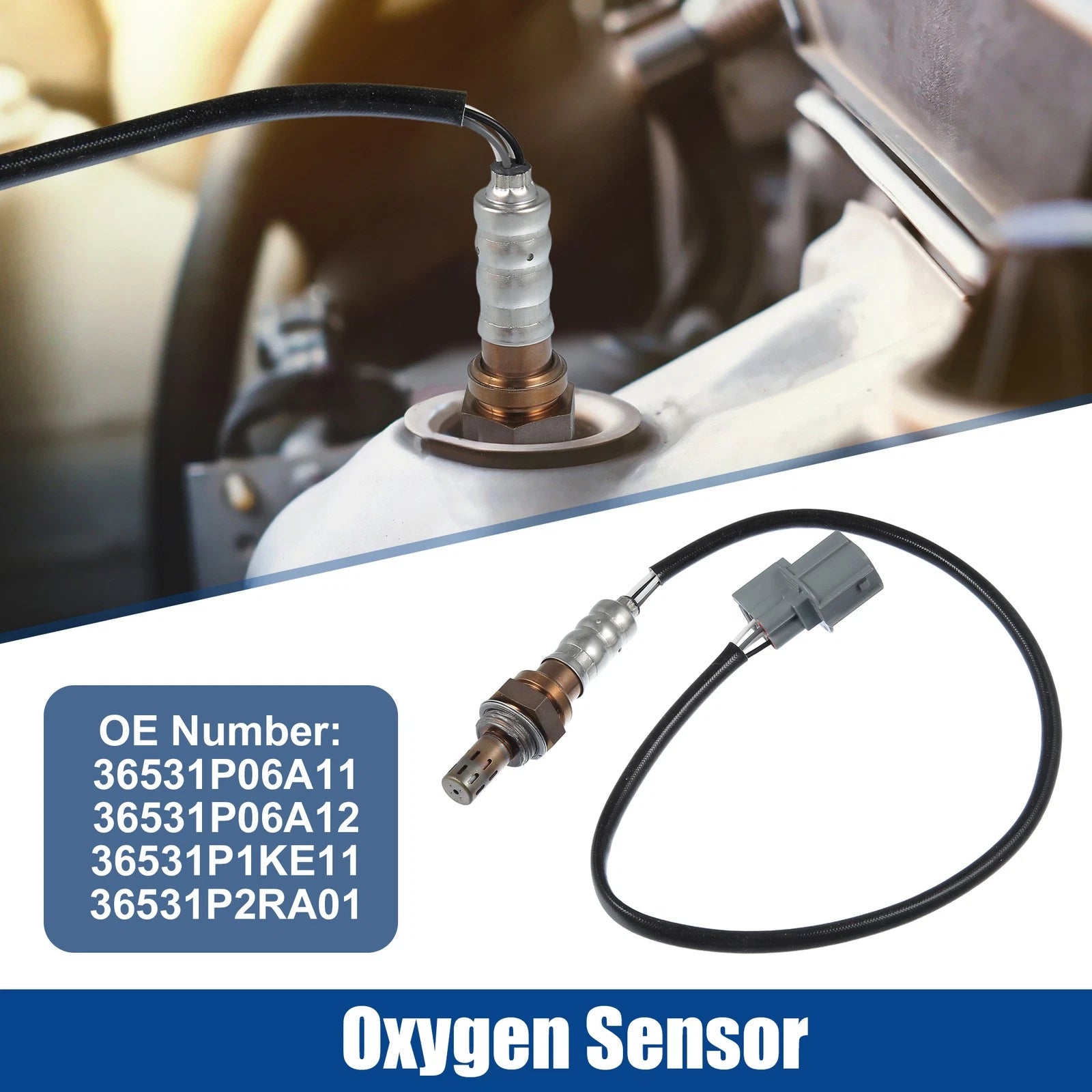 Front Oxygen Sensor for Honda Civic del Sol Si 1.6L L4 (1993–1997)