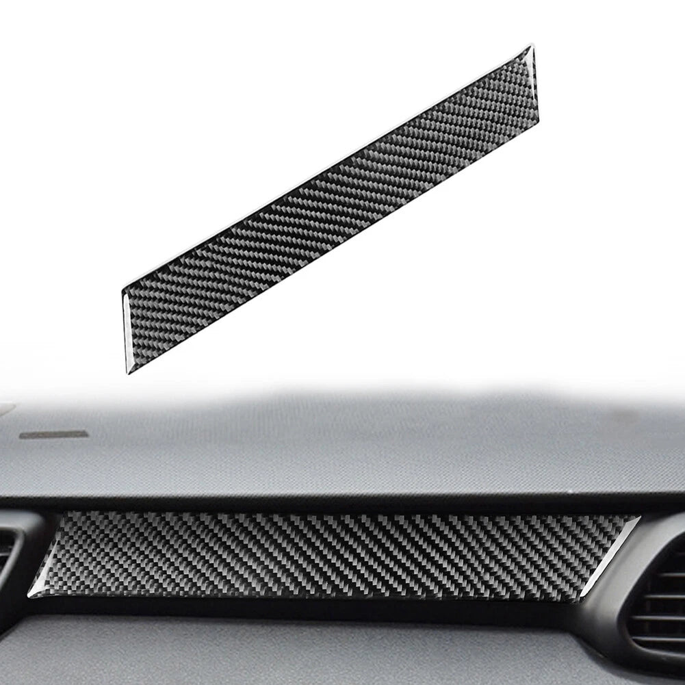Carbon Fiber Co-pilot Dashboard Cover Trim for Hyundai Veloster (2019–2023)