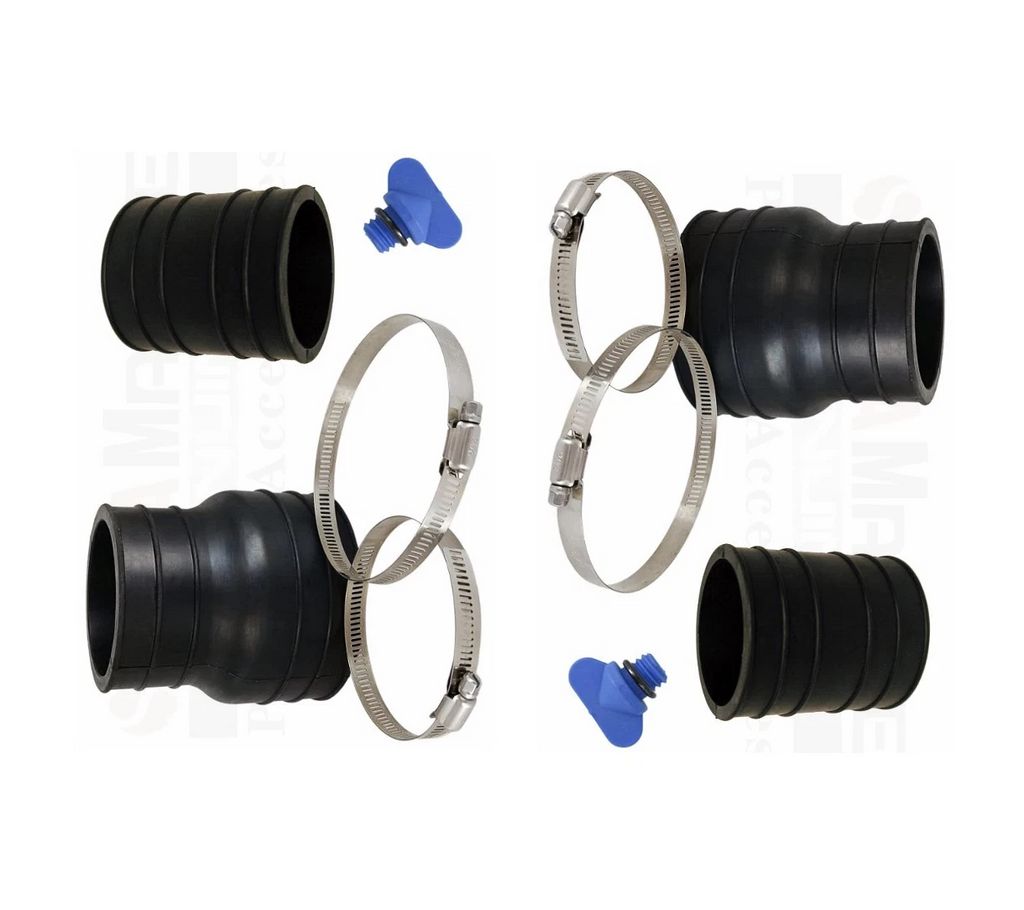 Set of 2 Exhaust Bellows for MerCruiser 120 140 70981A3 32-90949T