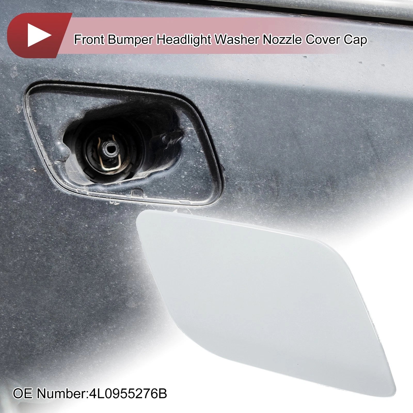 Windshield Washer Nozzle Cover Front Right for Audi Q7 (2007–2009)