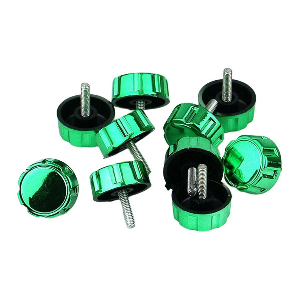 10pcs Fishing Reel Handle Cover and Gaskets Kit for Fixed Nut Replacement