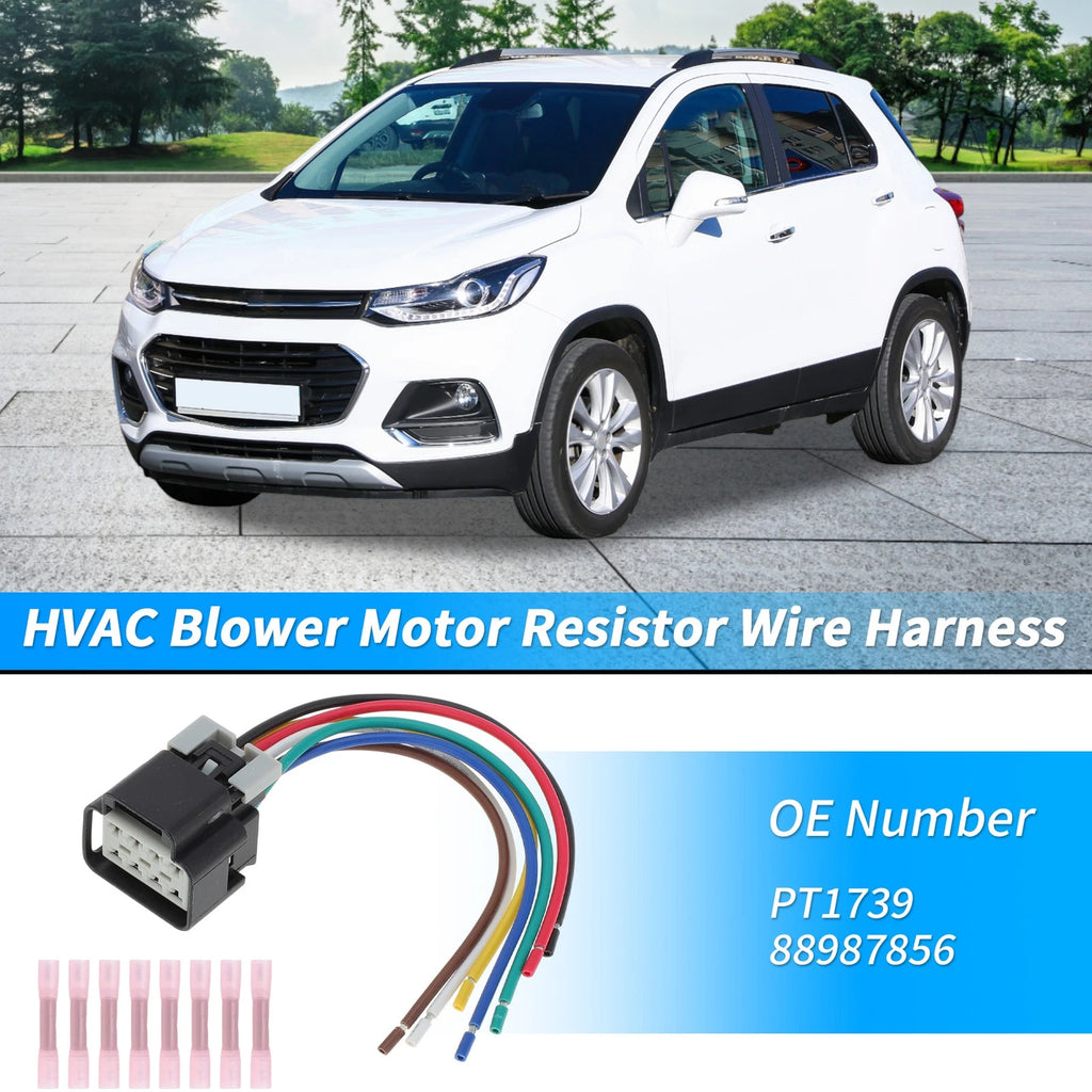 HVAC Blower Motor Resistor Wire Harness for Chevy GMC (2015–2019)