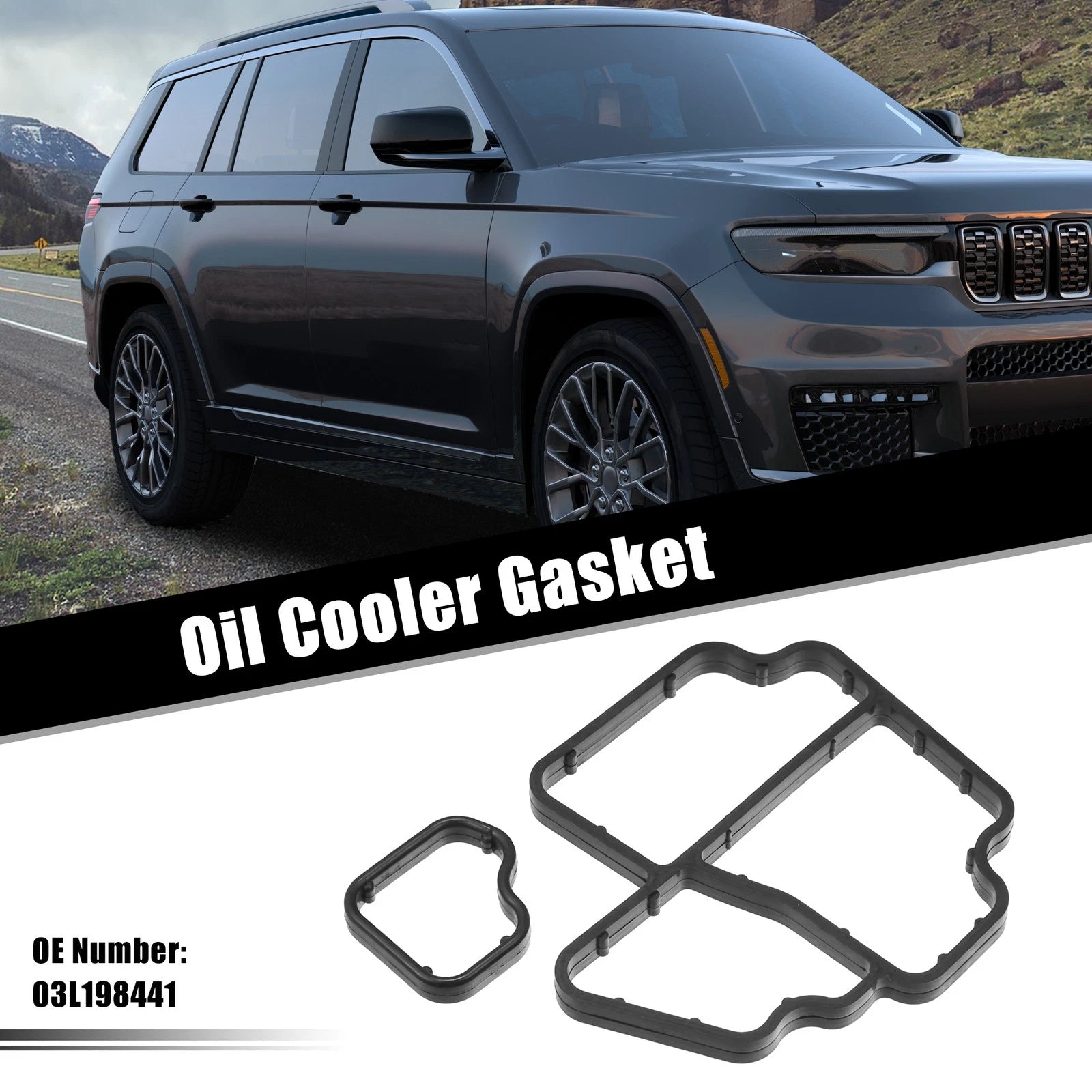 Oil Cooler Gasket Replacement for Volkswagen Oil Filter Adapter (2003–2010)