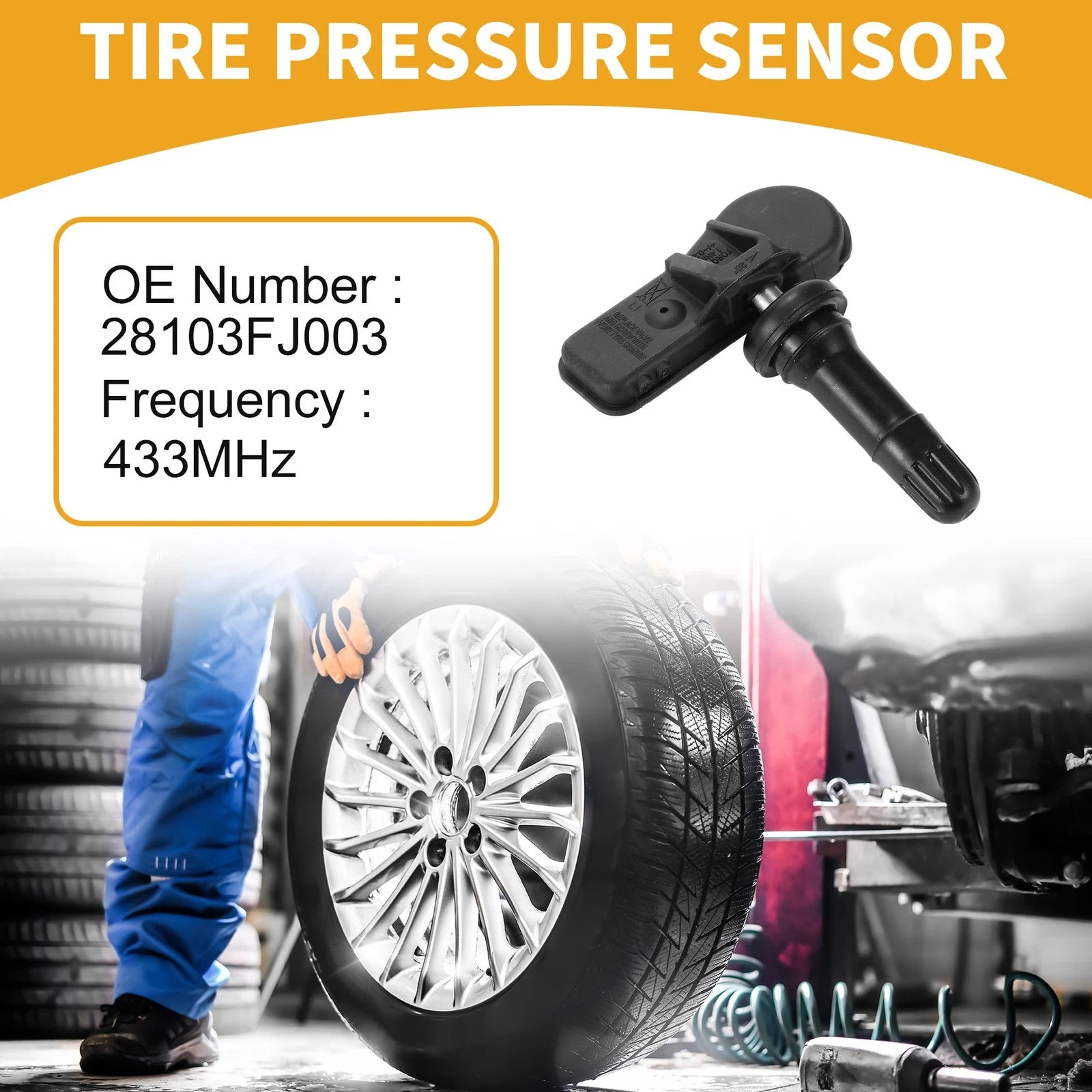Tire Pressure Sensor OEM Replacement for Subaru Forester (2014–2019)