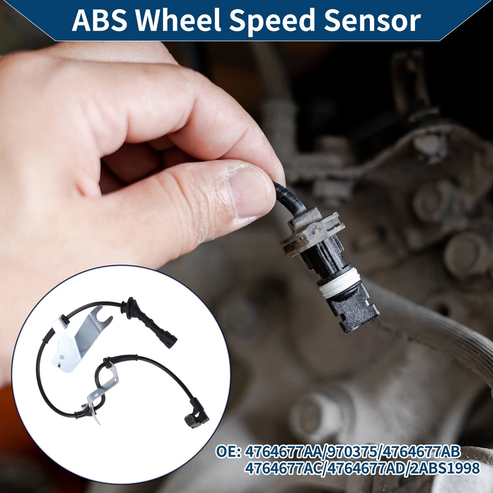 ABS Wheel Speed Sensor Replacement for Dodge Stratus (2001–2006)