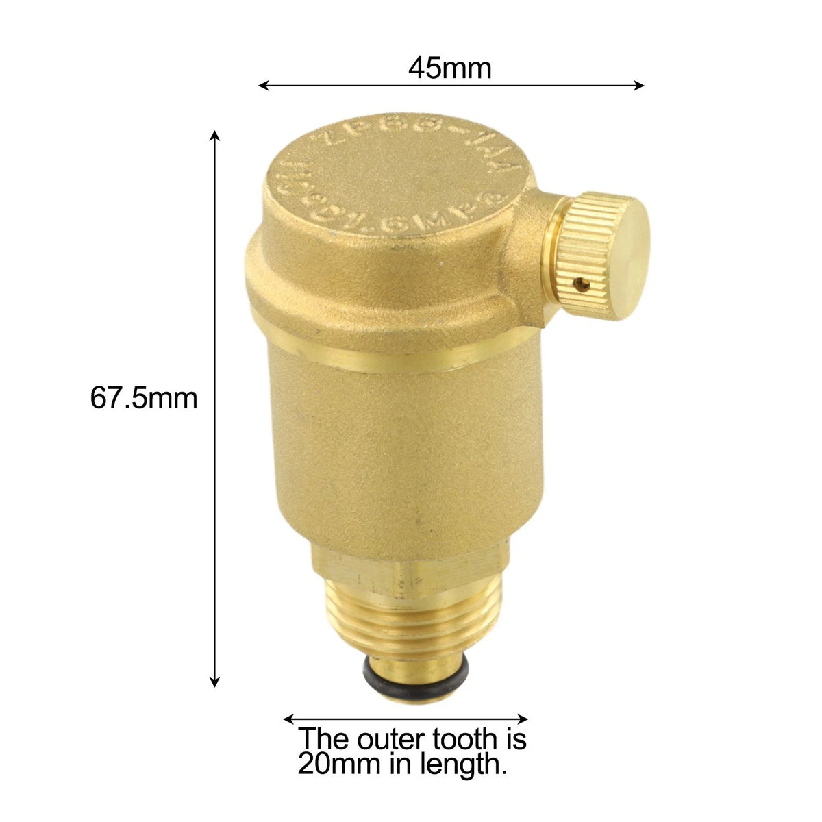 Auto Bleeder Brass Valve for High Pressure Applications