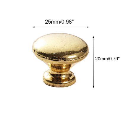2X Antique Mini Round Cabinet Drawer Pull Knob Handle for