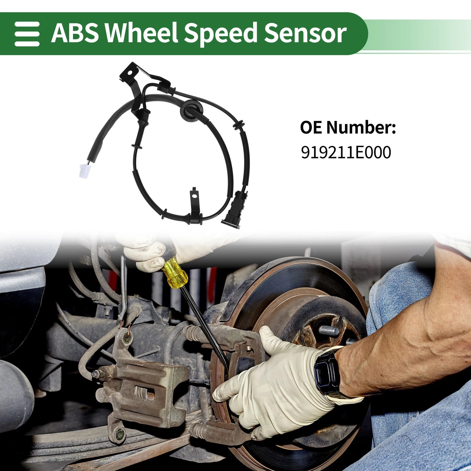 ABS Wheel Speed Sensor Replacement for Hyundai Accent (2006–2011)