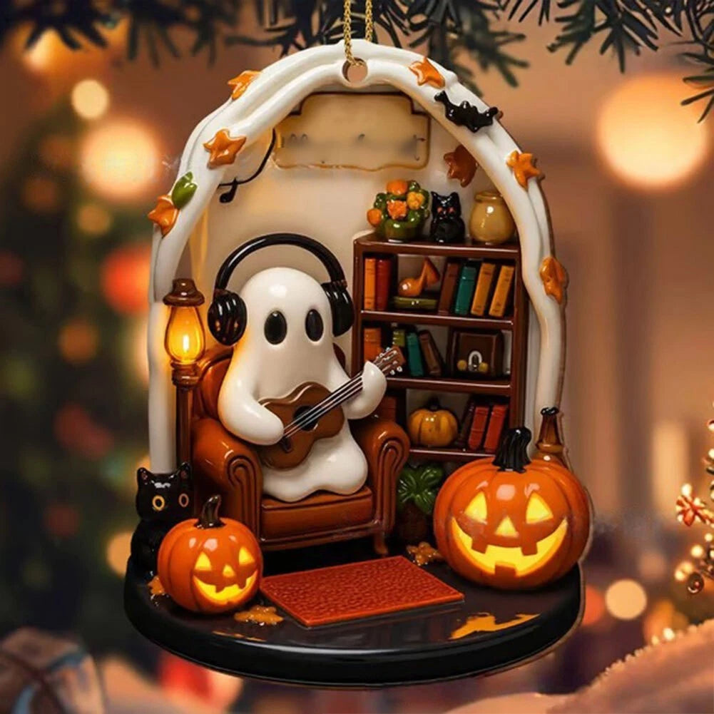Halloween Spooky Ornament Acrylic 88CM for Wall Hanging and Table Display