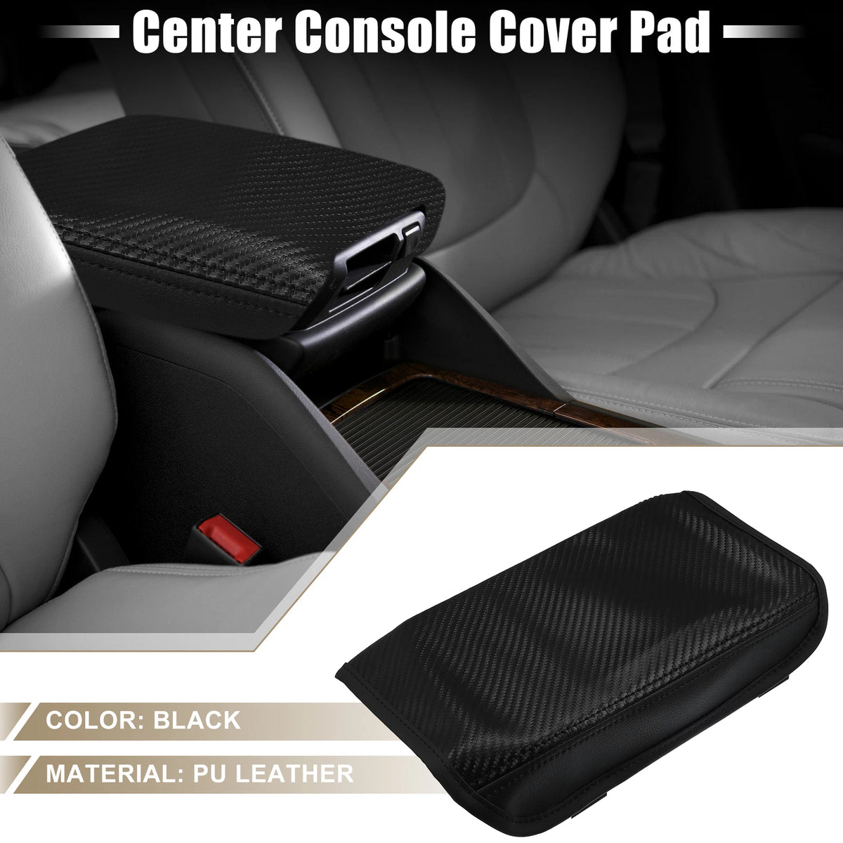 Center Console Pad Armrest Cover for Hyundai Tucson (2022–2023)