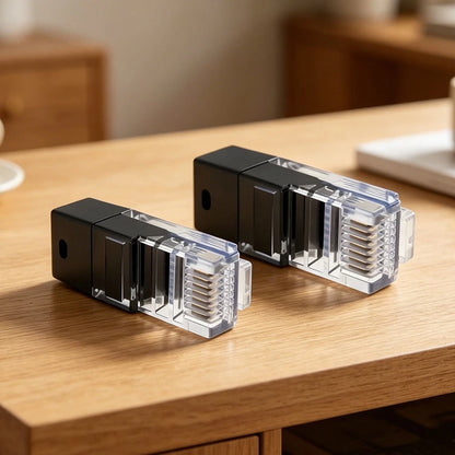 Set of 2 RJ45 120 Ohm Termination Resistors for Network Maintenance