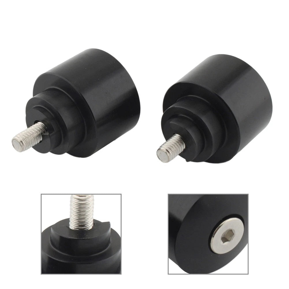 Handlebar Bar End Plug Caps for Honda CB559 CBR600 CBR954RR GL1800 (2001–2023)