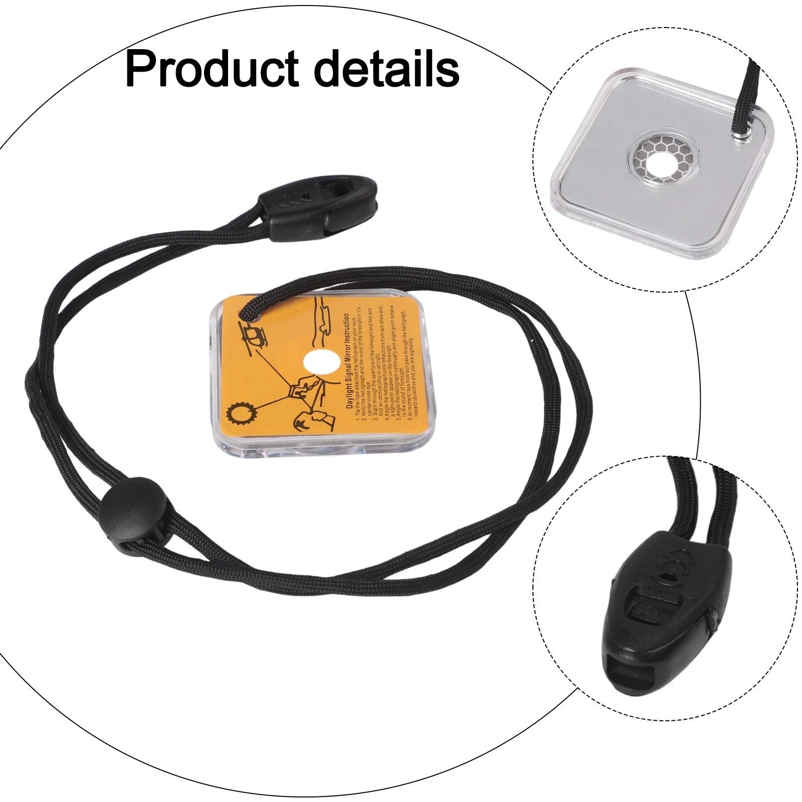 Acrylic Survival Reflector for Adventure Seekers