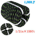 1/2" x 150' Double Braid Polyester Rigging Rope - LABLT