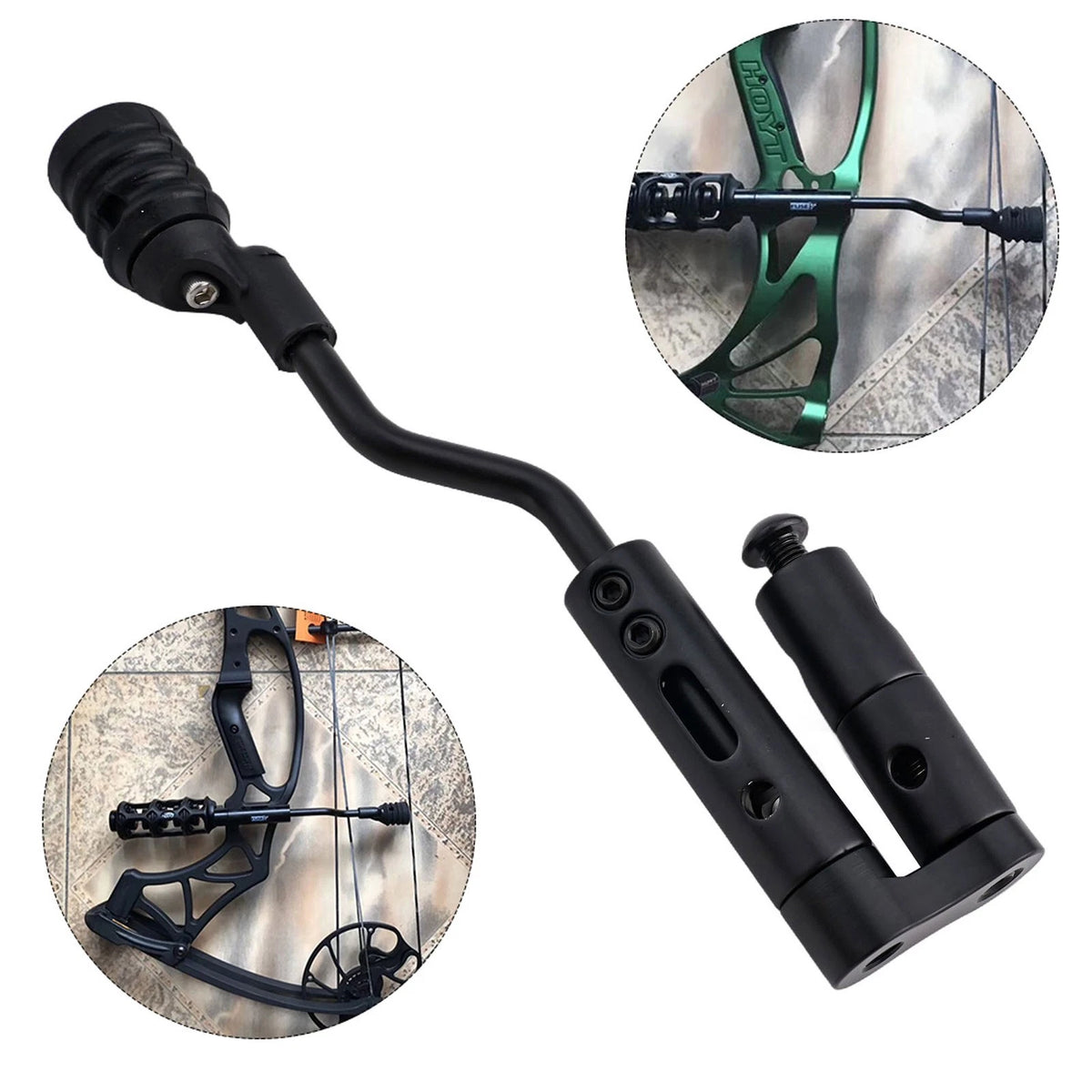 Bow String Suppressor for Compound Bow - Reduces Vibration & Noise