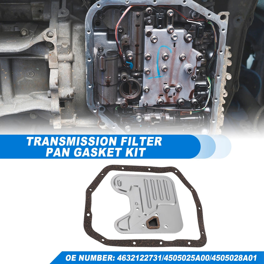 Car Transmission Filter Oil Pan Gasket Kit Replacement for Hyundai (2011–2014)