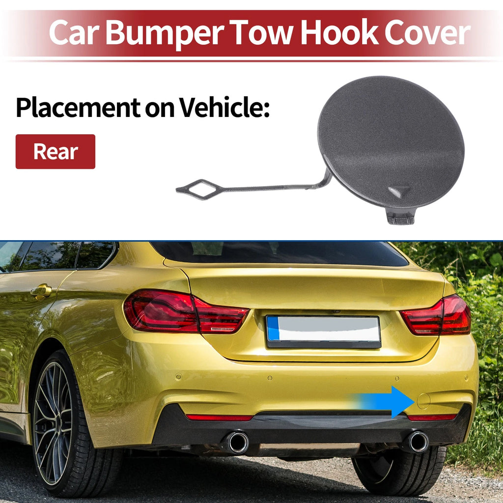 Rear Tow Hook Cover Replacement for BMW 428i (2014–2016)
