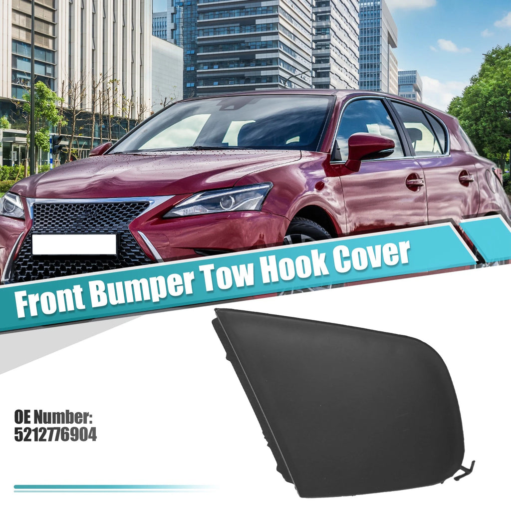 Front Left Bumper Tow Hook Cover Replacement for Lexus CT200h (2014–2017)