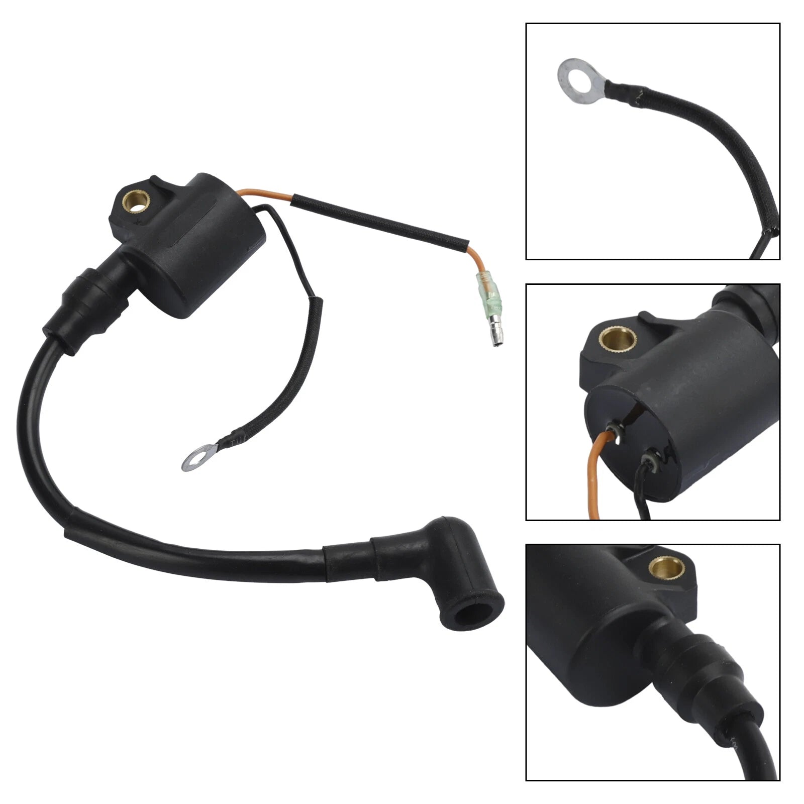 Ignition Coil for Yamaha 2HP 2 MSH 2B MHS 2C 1995–2002 6A1-85570-00