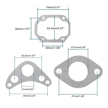 4mm Cylinder Gasket Kit for Taotao Coolster 110cc (2010–2023)