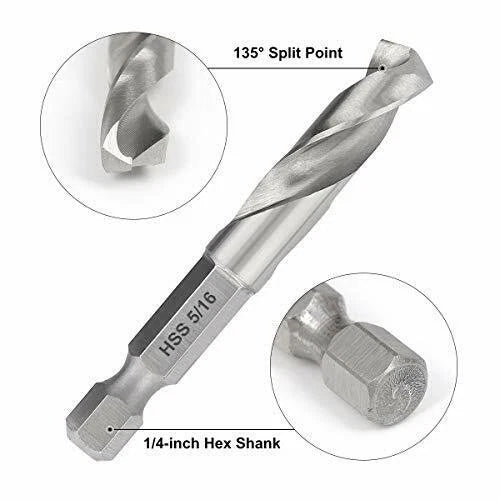 Quick Change Drill Bits for Metal (2010–2023)