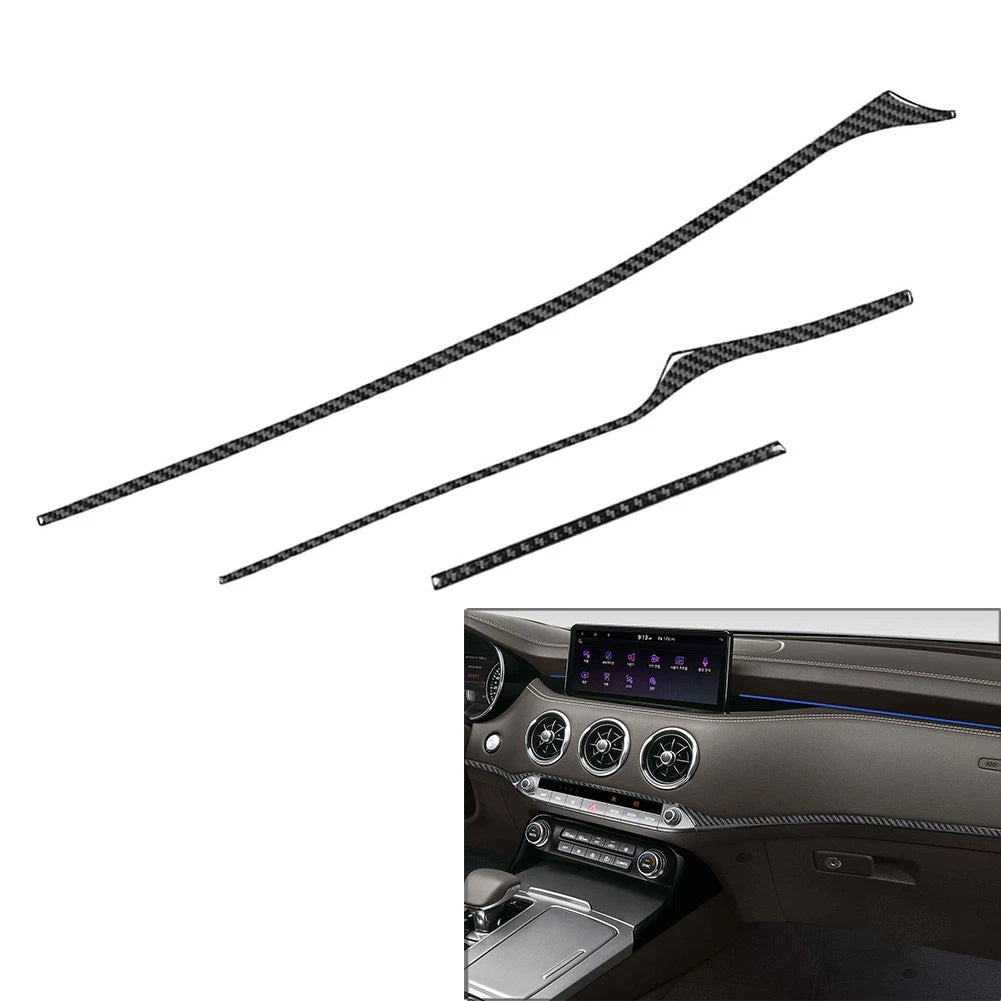 Dashboard Panel Cover Trim Strips for Kia Stinger (2018–2023)