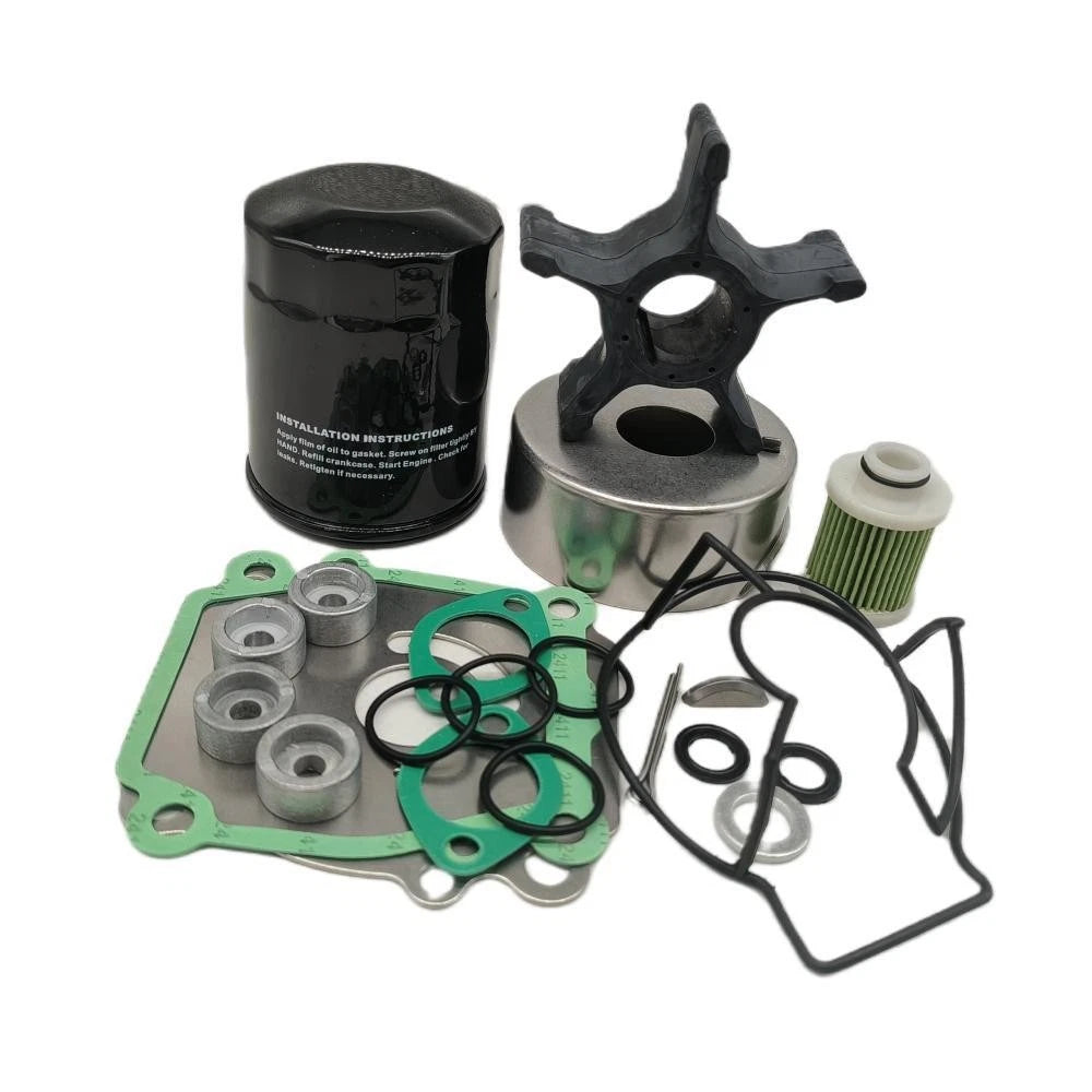 Maintenance Kit for Suzuki Outboard DF100A DF115A DF140A (2000–2005) 17400-92822 15412-92J00