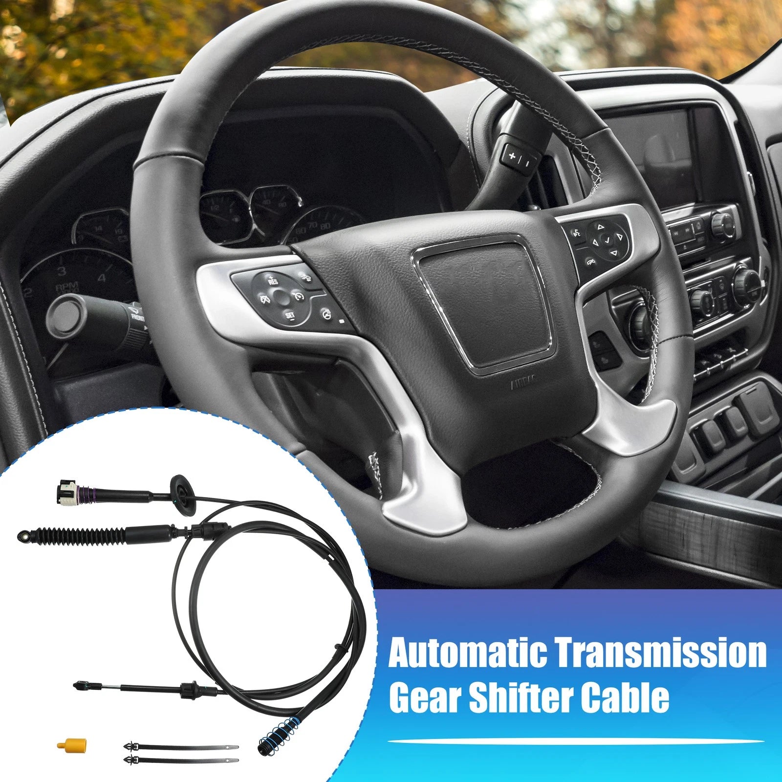 Automatic Transmission Shifter Cable Replacement for GMC Chevy (1990–2000)