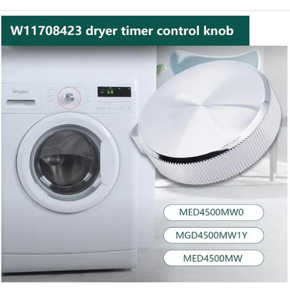 ABS Dryer Timer Control Knob for MED4500MW0, MGD4500MW1Y