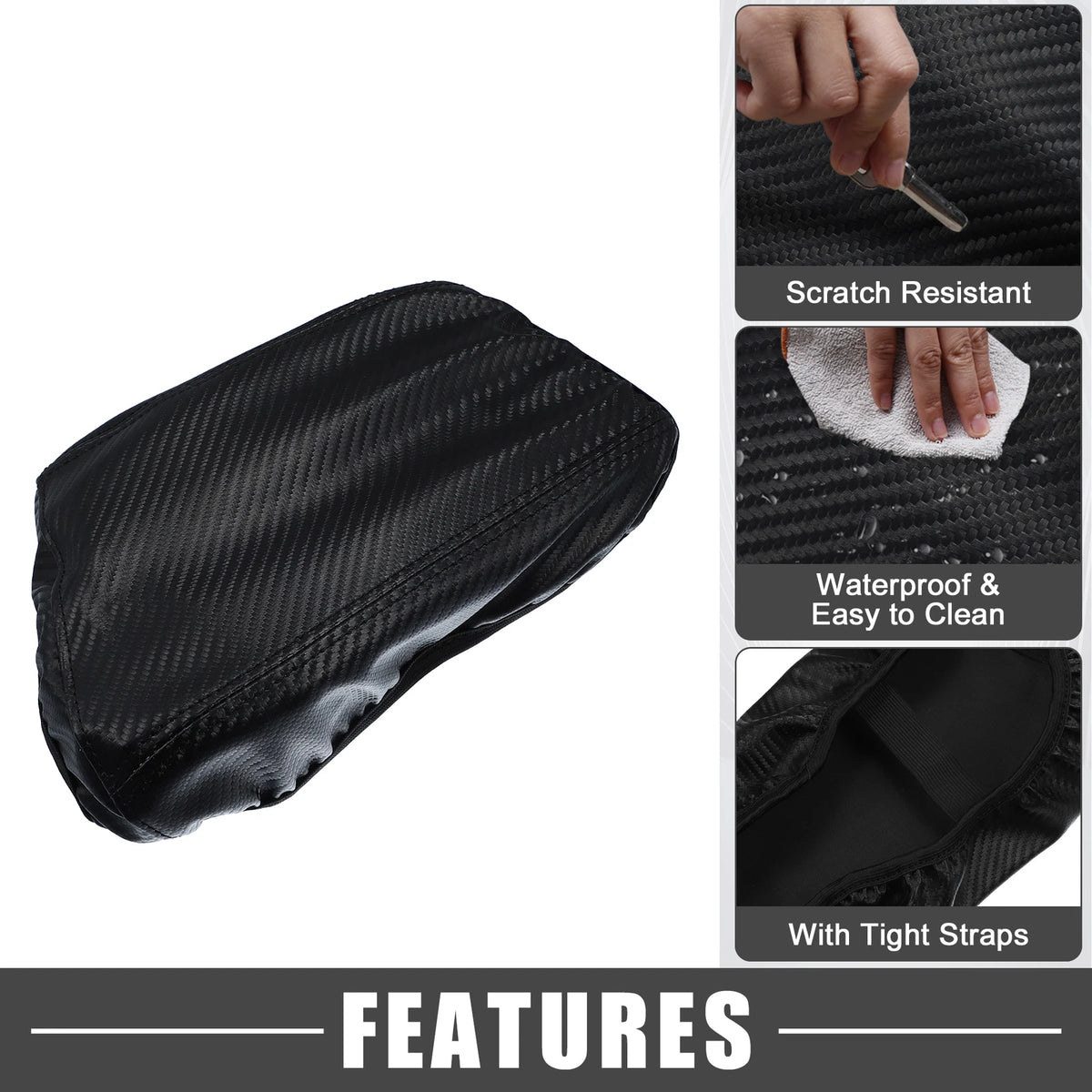 Center Console Pad Armrest Cover for Hyundai Elantra (2021–2023)