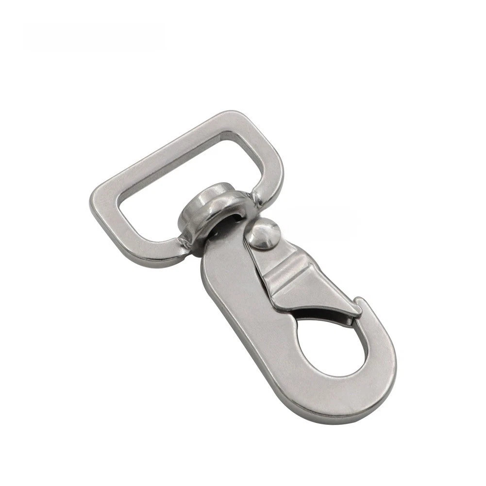 304 Stainless Steel Swivel Snap Hook for Pet Gear Camping Tools
