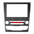 GPS Navigation Panel Cover Trim for Ford Mondeo (2013–2019) Black Red Line