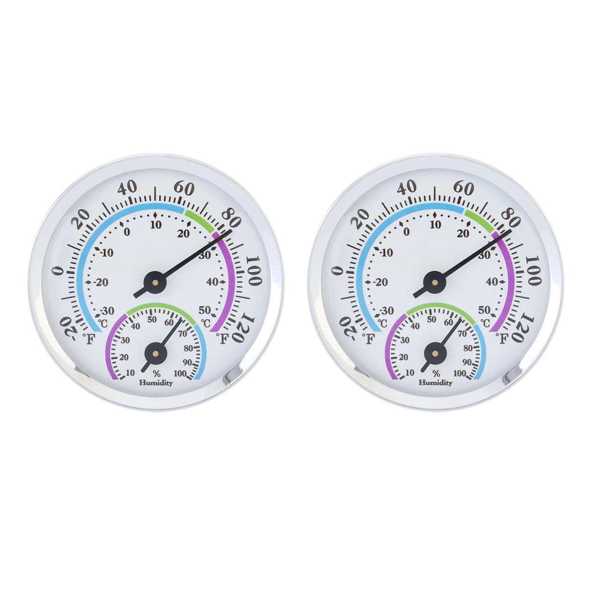 2X Thermometer Hygrometer for Indoor Use (Indoor Room)