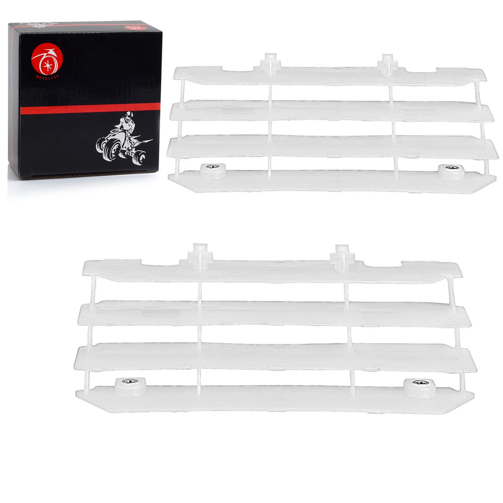 Set of 2 Radiator Covers for Kawasaki KX125 KX250 (1997–2005) 14037-1310-RZ