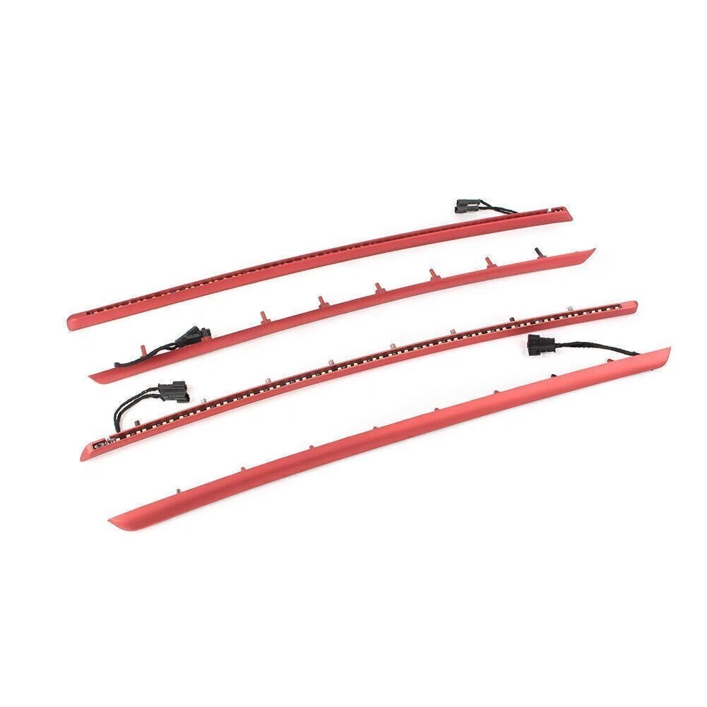 4X LED Door Panel Ambient Light Bars for BMW F30 (2012–2019)
